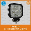 5" 27W 9-30V off-road led work lights For mining boat 2