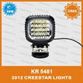 48W 5" CREE LED Work Light For Jeep SUV ATV Off-road Truck 1