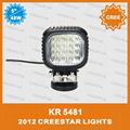 48W 5" CREE LED Work Light For Jeep SUV ATV Off-road Truck 2