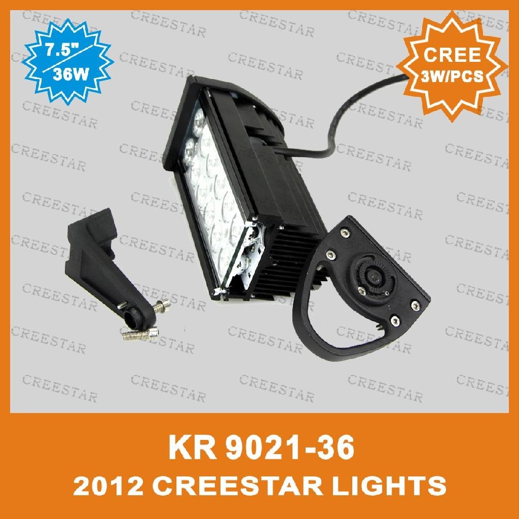 Double Row 13.5" 72W CREE Led Work Light Bar For Off-Road Vehicles 2