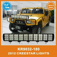 Hot Three Row light bar 33.5" 180W 10-30V Led offroad light bar