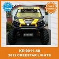 Single Row 11" 60W CREE Led Work Light Bar For Mining Boat 