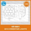 80W 5.5" 9-70V SQUARE CREE LED Driving Light  5