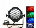 2pcs free shipping to USA Edison leds 54x3w led par light 