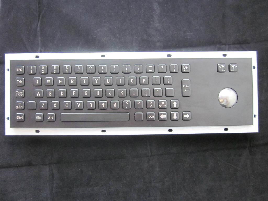 IP65 Industrial  kiosk keyboard  size 392*110(mm) 2