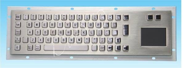 metal keyboard with touchpad size 392*110(mm)
