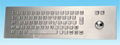 metal keyboard with track ball size 431*126(mm)