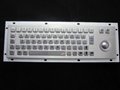 High stainless steel of keyboard with trackball size 330*100(mm) 2