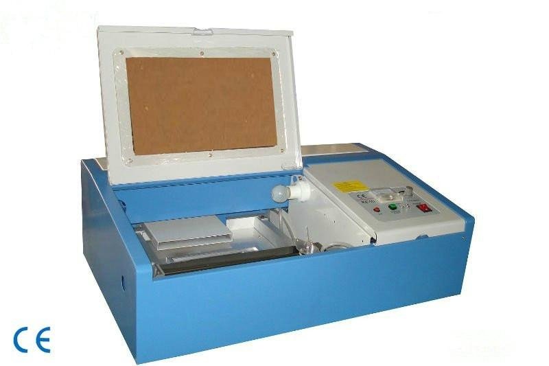 ZM40B Mini nonmetallic Rubber stamps engraver laser engraving machine 2