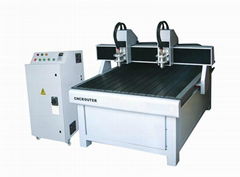   ZMM1212 Two head advertising cnc router 