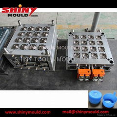 16 Cavity 5 Gallon Cap Mould with hot runner system