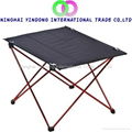 camping foldable desk aluminium outdoor