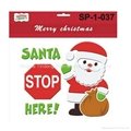 beautitful hot new design Christmas window stickers Santa Claus 2