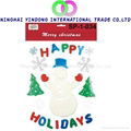 Christmas window sticker new hot holiday