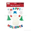 Christmas window sticker new hot holiday product 2