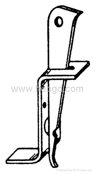 steel concrete accessories z tie holder 3