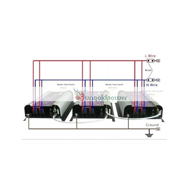 1500W Peak 3000W DC to AC Stackable Power Inverter 2