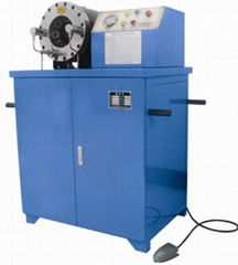 Hose crimping machine