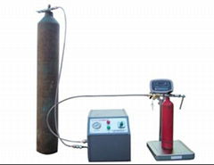 Pumping carbon dioxide filling machine