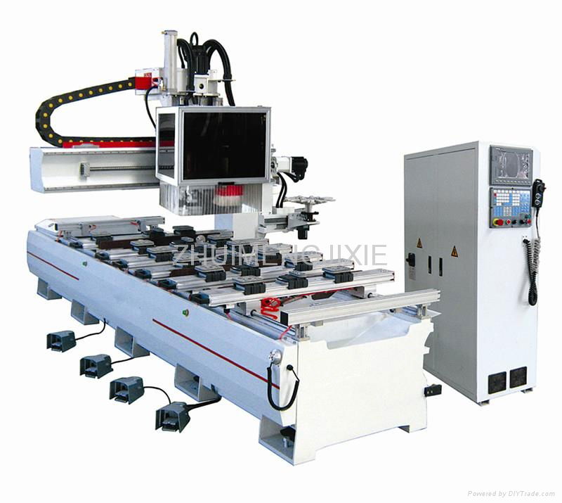 Single arm CNC processing center 