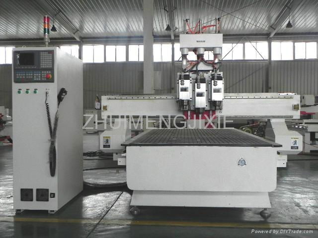 Three-process woodworking CNC router  3