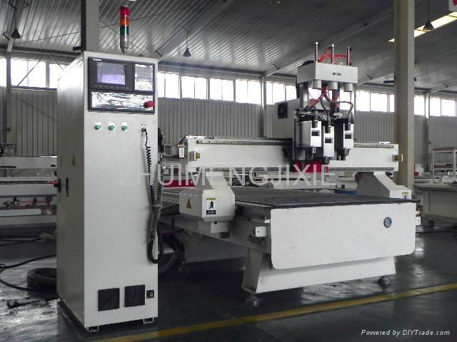 Three-process woodworking CNC router  4