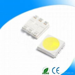 TW Chip PLCC-6 5050 SMD LED with white color