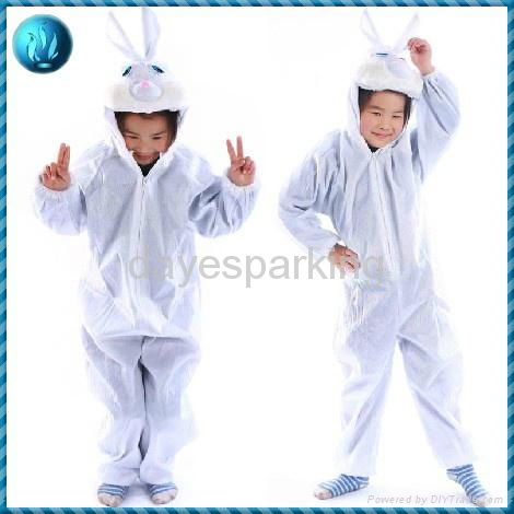 china wholesle rabbit animal costume for kids