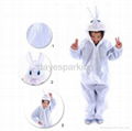 china wholesle rabbit animal costume for kids 2