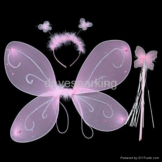 Colorful Fairy Butterfly Wings Costume 3