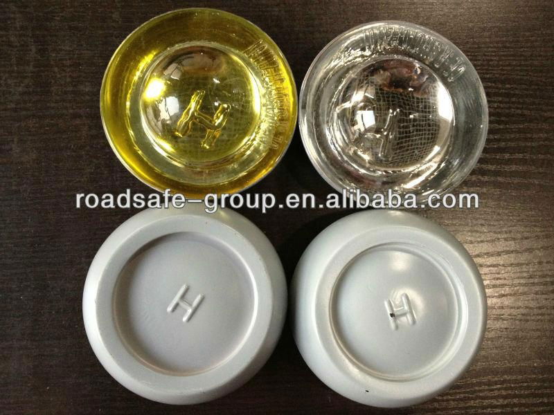 hotsaleDia100mm Reflective White Glass Road Studs 2