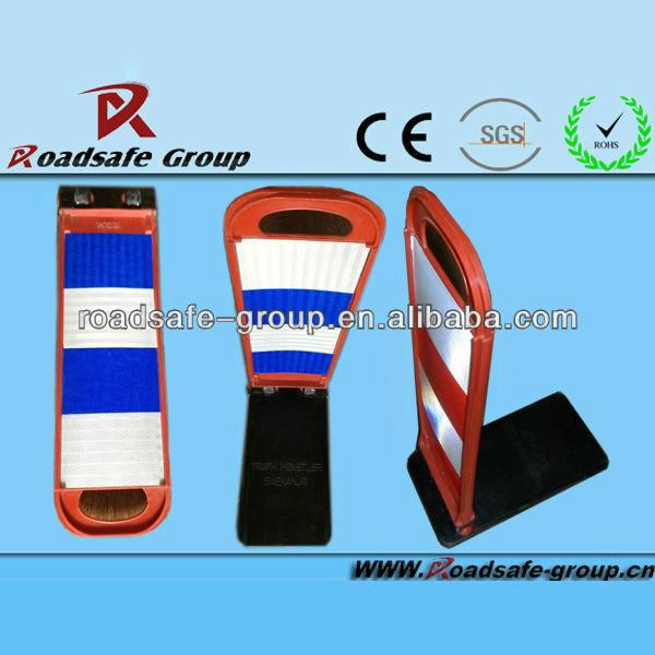 2013 new style PE + Rubber Material Traffic Waring Board