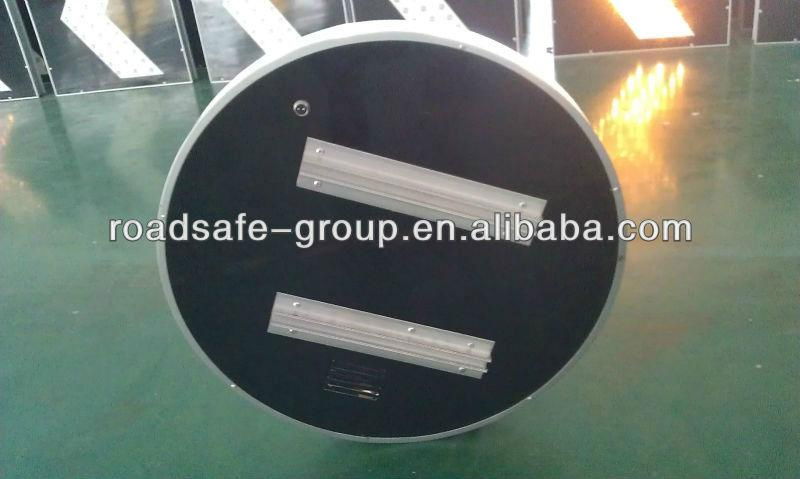 High brightness solar traffic signal board 5