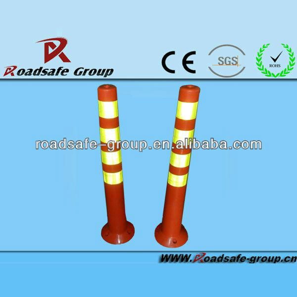  traffic safety 75cm high reflective spring post