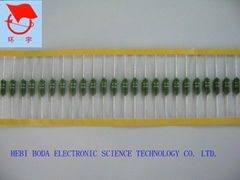 oxide film fixed tapped resistor