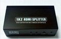 3D HDMI Audio&Video distributor 1 x 2 support 1080P 