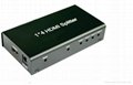  HDMI Splitter 1 input 4 output  with metal housing