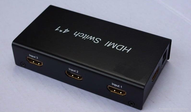 3D HDMI Switcher 4 port With 1080p/60Hz 10.2Gb from XIYA 2