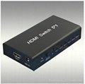 XIYA supply 3D 5x1 HDMI Switch 5 input 1 output  for HDTV 2