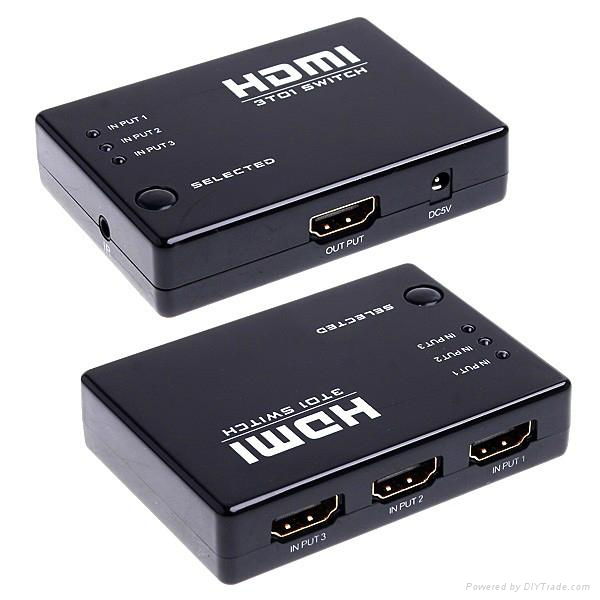 3x1 HDMI Switcher 