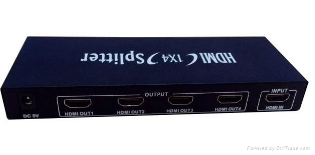 HDMI Splitter 1x4 support 4k*2k 4 way switch