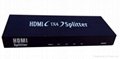 3D HDMI Splitter Distributor 1 x 4 full
