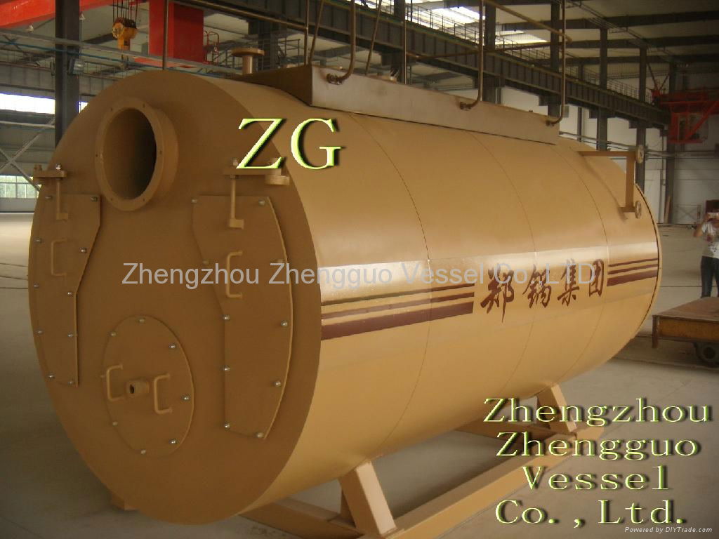 Gas &oil fired boiler