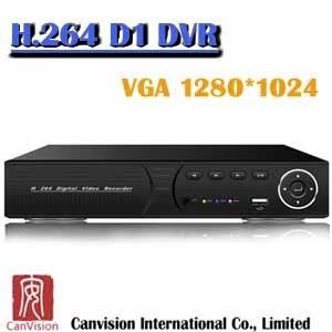 4CH H.264 Full D1 Real-Time dvr player standalone security cctv dvr