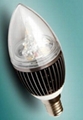 3W Silvery LED Candle Light beak 1