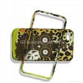 hot selling water print 2 in 1 PC mobile phone case ,wholesale cheapest price 2