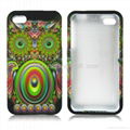 hot selling water print 2 in 1 PC mobile phone case ,wholesale cheapest price 5