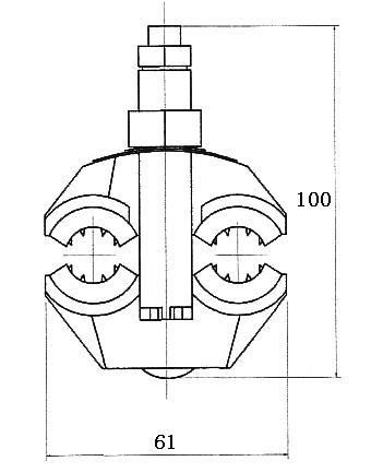 Insulation Piercing Connector (low voltage) JMA3-95 3