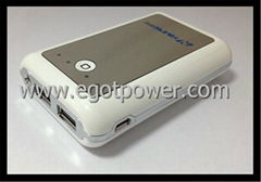 8400mAh portable power bank with Iphone