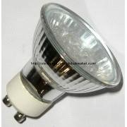Straw Hat LED Spotlight Bulb GU10 220-240V 1W 18LED 